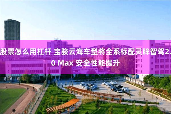 股票怎么用杠杆 宝骏云海车型将全系标配灵眸智驾2.0 Max 安全性能提升