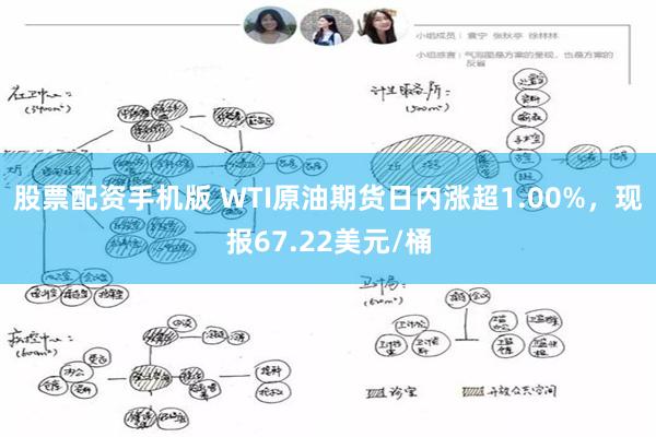 股票配资手机版 WTI原油期货日内涨超1.00%，现报67.22美元/桶